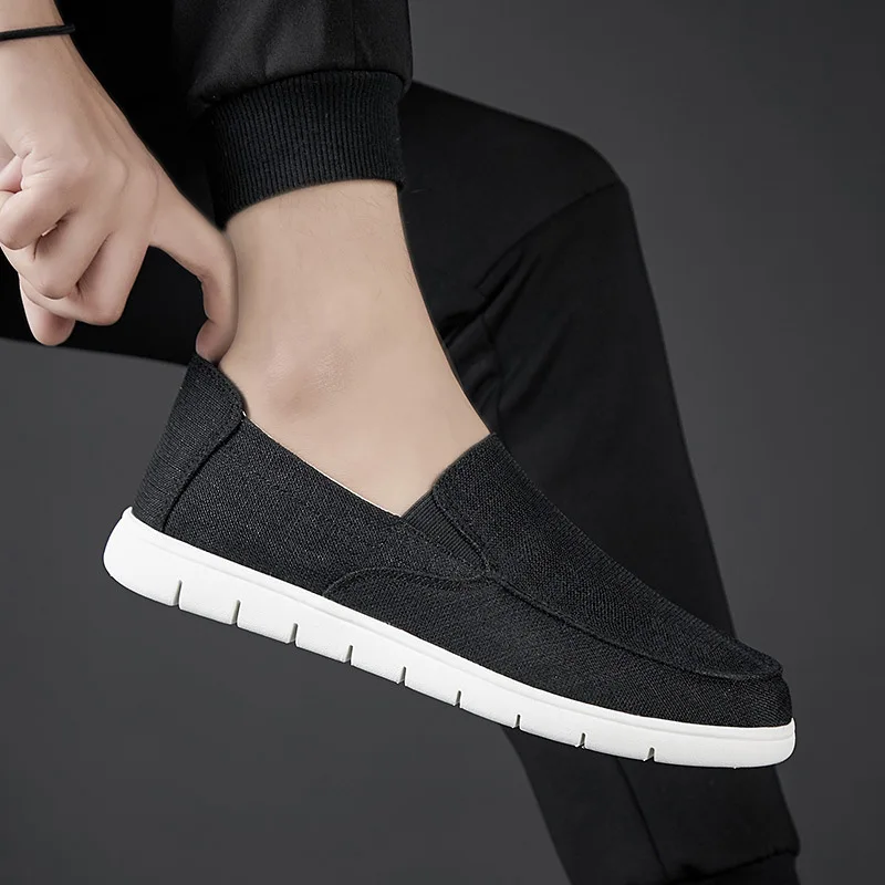 

Текстильные мужские кроссовки, дышащая Тканевая обувь, повседневная модная обувь для молодых людей, 64 gh7