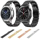 Ремешок из нержавеющей стали для SAMSUNG Galaxy Watch 42 46 мм, браслет для galaxy watch 3 45 мм 41 мм Amazfit Bip GTR 42 мм 47 мм, 22 мм 20 мм