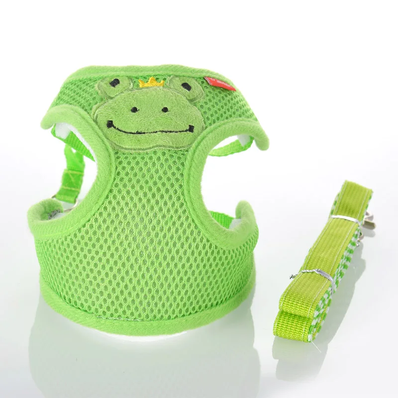 Шлейка-поводок для домашних питомцев воздухопроницаемая жилетка из сетчатой