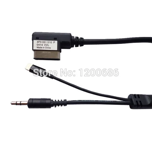 AMI 3 5 мм Mini Jack интерфейс AUX MDI кабель для Mercedes Benz iPhone 5S 6 Plus |