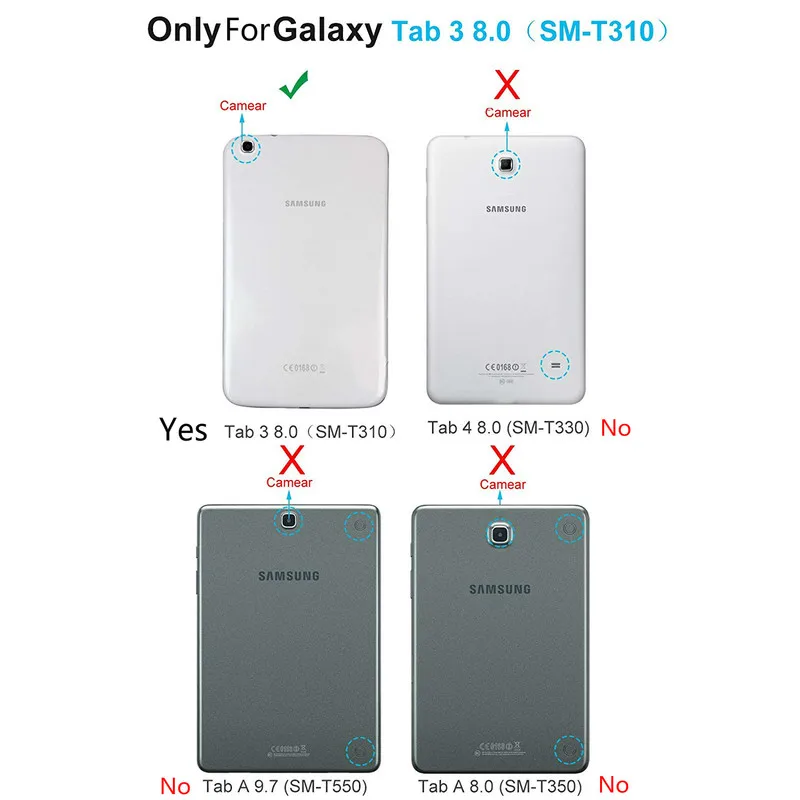 Кожаный чехол для планшета Samsung Galaxy Tab 3 8 0 T310 T311 SM смарт откидная подставка