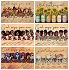 Алмазная 5D картина сделай сам для девочек, ковбойский Бог говорит, что вы постер, полная вышивка крестиком, мозаика для домашнего декора, подарки для рукоделия