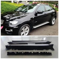 fits for bmw x6 e71 2008 2009 2010 2011 2012 2013 2014 high quality aluminum alloy running boards side step bar pedals