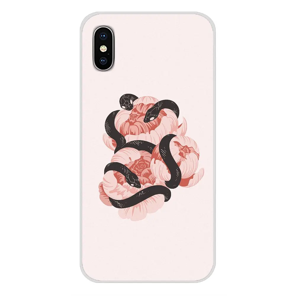 for apple iphone x xr xs 11 12pro max 4s 5s 5c se 2020 6s 7 8 plus ipod 5 6 accessories phone shell covers snake new free global shipping