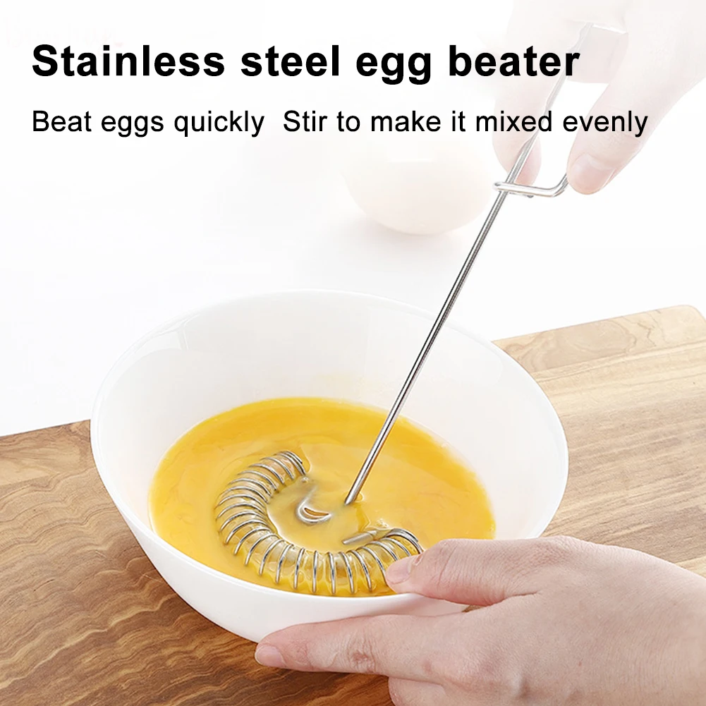 Ручной многофункциональный Кухня инструмент пружины Нержавеющая сталь яичное