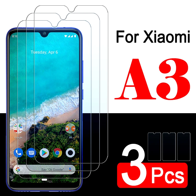 Защитное стекло для xiaomi mi a3 экрана xiomi ksiomi CC9e 3A MiA3 xiaomia3 закаленное бронированная