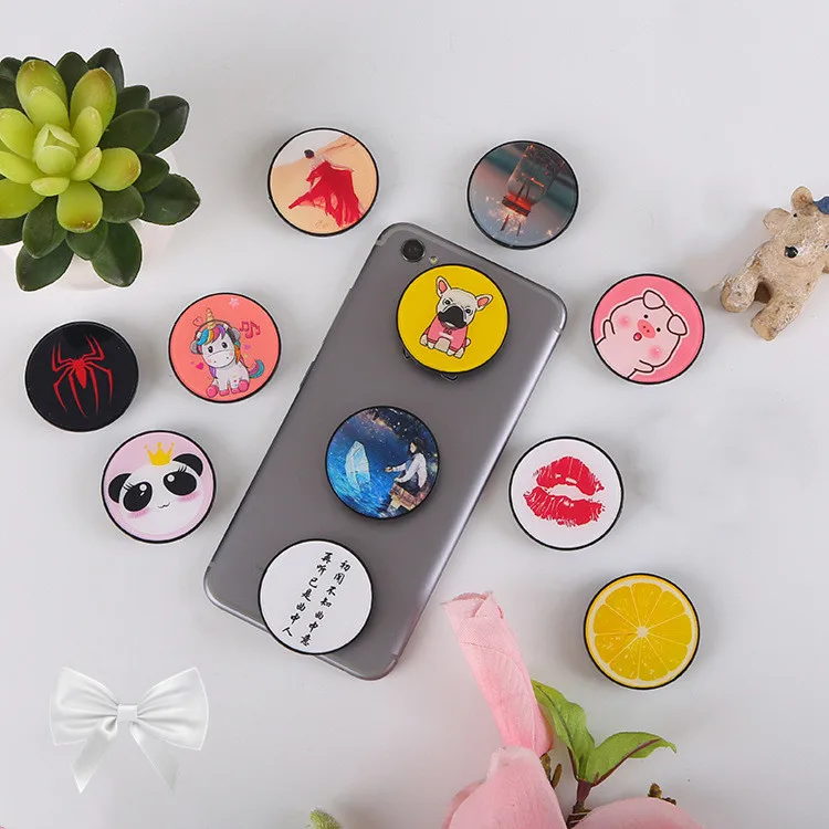 Новинка 1 шт. Универсальный кронштейн для мобильного телефона милый 3D животное