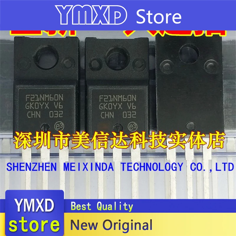 10 шт./лот новый оригинальный 21 A600V F21NM60N TO220F STF21NM60N полевой эффект трубы в
