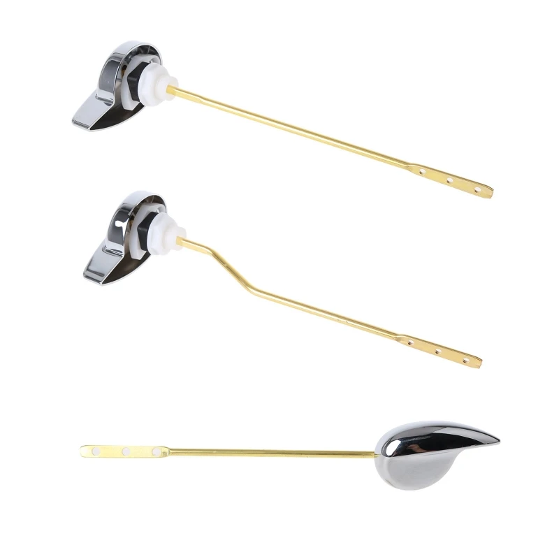 

Front/Side Straight Rod/Side Curved Rod Old-fashioned Toilet Copper Rod Handle E7CB
