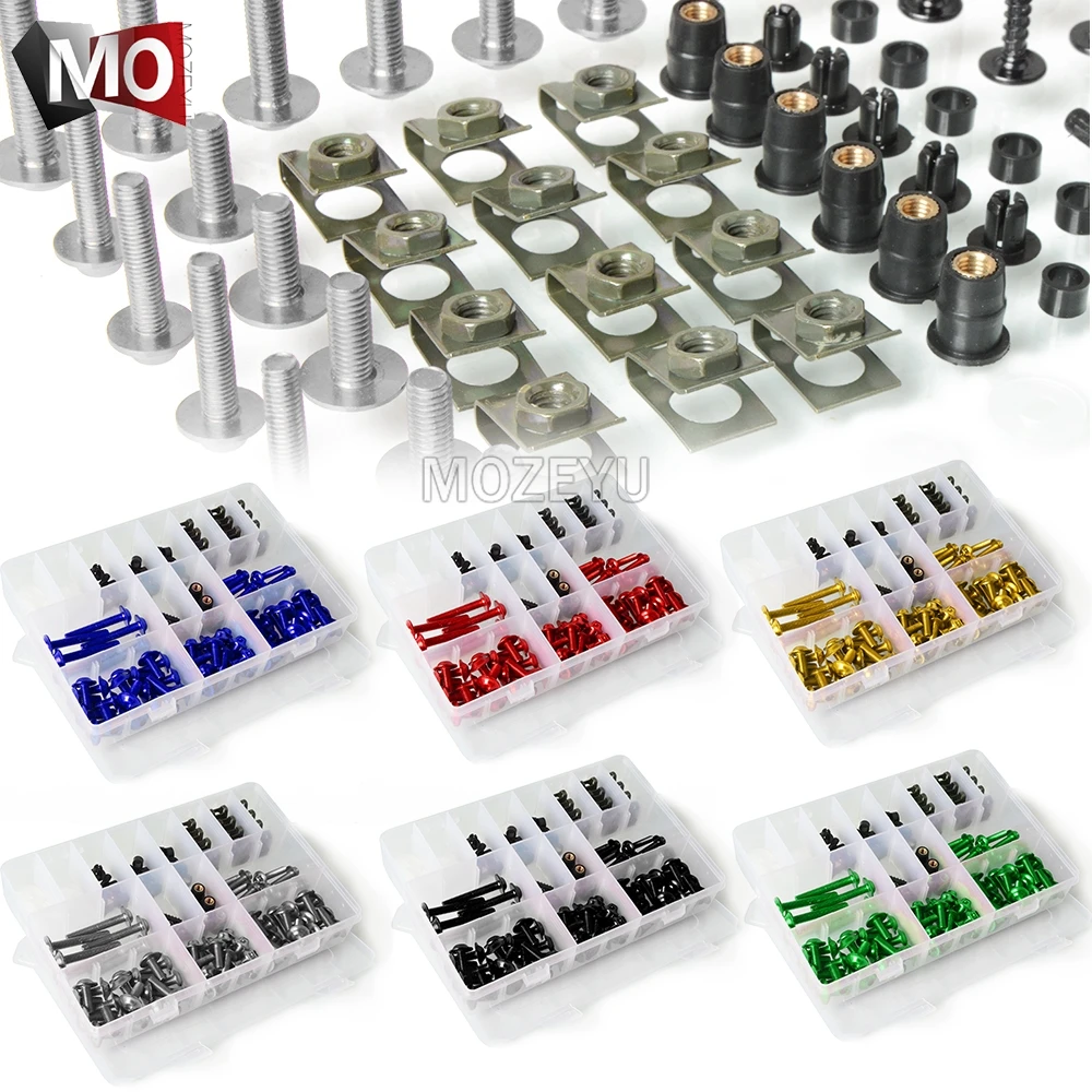 

For SUZUKI VL1500 Intruder VS1400 GLPH-GLPV VS600 GLPS-GLPT VS 700 750 800 GL INTRUDER Motorcycle Fairing Spring Screws Bolts
