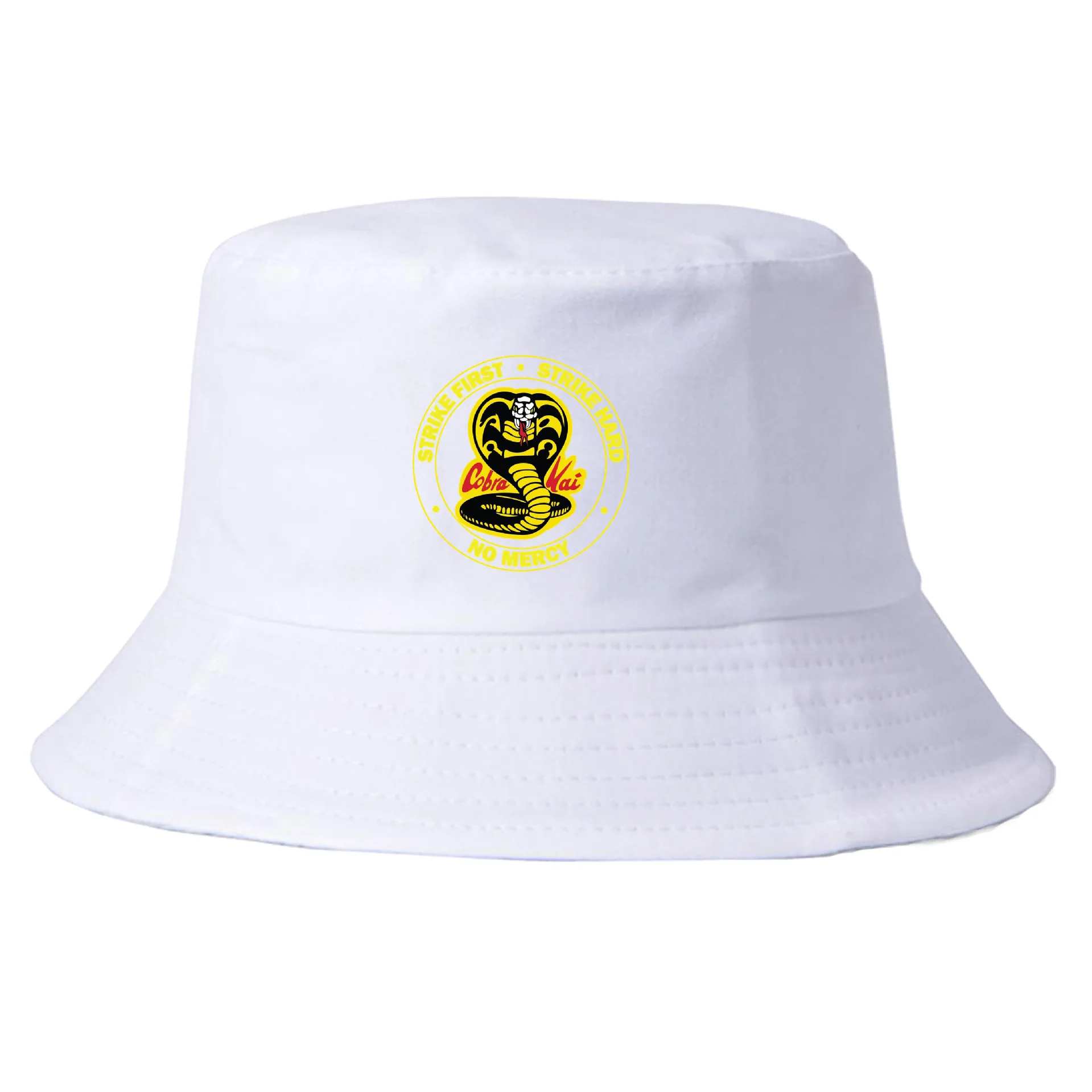 

Bucket Hat Women's Bucket Hat Cobra Kai Caps Women And Men Printed Cap Unisex Summer Caps Women's Cap