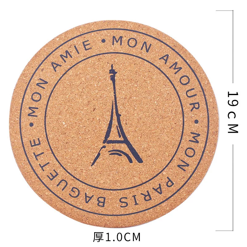 Северная Европа оригинальность железная башня венок-Корона пробковый коврик для