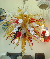 new design led bulbs chihuly style modern hand blown murano glass chandelier