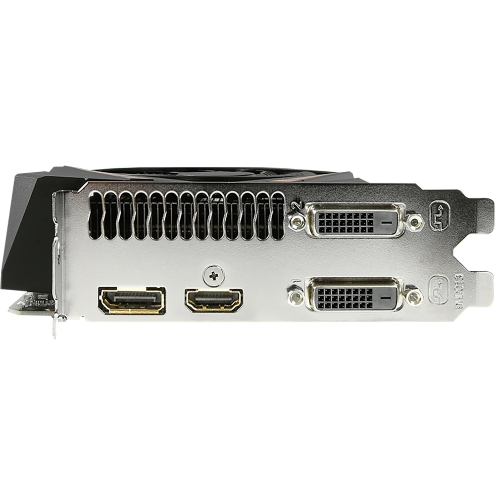 Видеокарта Gigabyte Mini ITX nVidia GeForce GTX 1060 1771MHz 6144MB 8008MHz 192 bit RTL [GV-N1060IXOC-6GD] | Компьютеры и