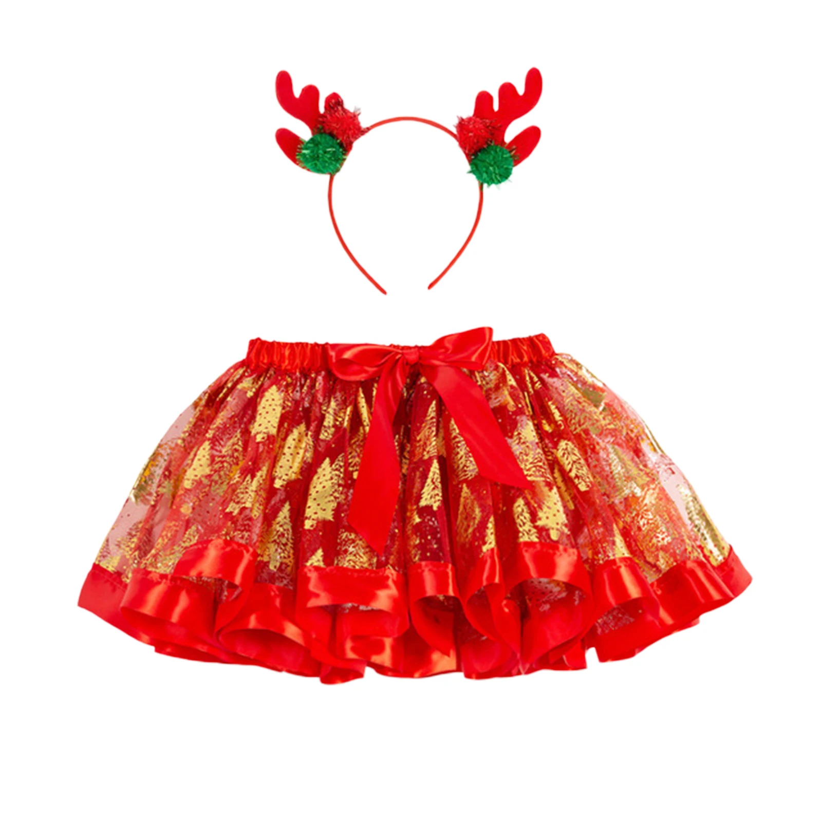 Детская юбка принцессы для девочек наряд малышей с эластичной резинкой на талии