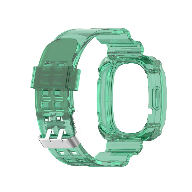 Smartwatch Glacier прозрачный ремешок на запястье в одном стиле для Fitbit Versa 3 Sense
