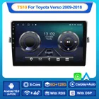 Автомагнитола MEKEDE TS10, мультимедийный видеоплеер, GPS-навигатор, Android 10, 2 din, dvd, Wi-Fi, для Toyota Verso R20 2009 - 2018