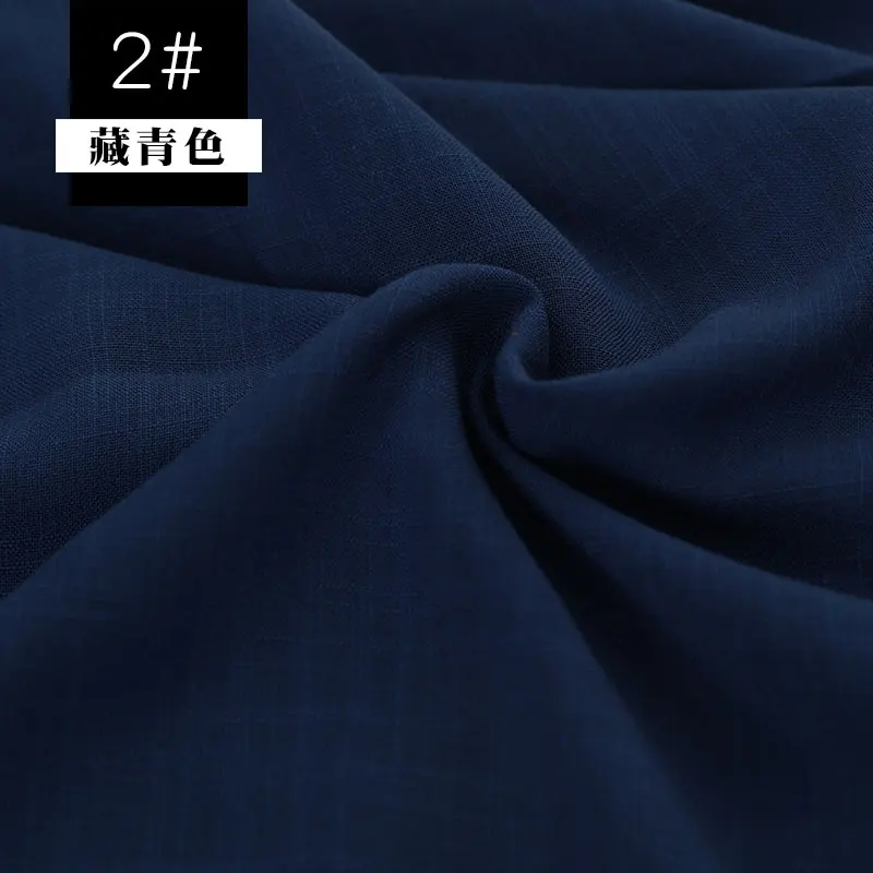 155 см x 50 см хлопковая и льняная ткань для одежды, льняная тонкая секция, однотонный бамбуковый узел, хлопковая искусственная ткань из хлопка рами