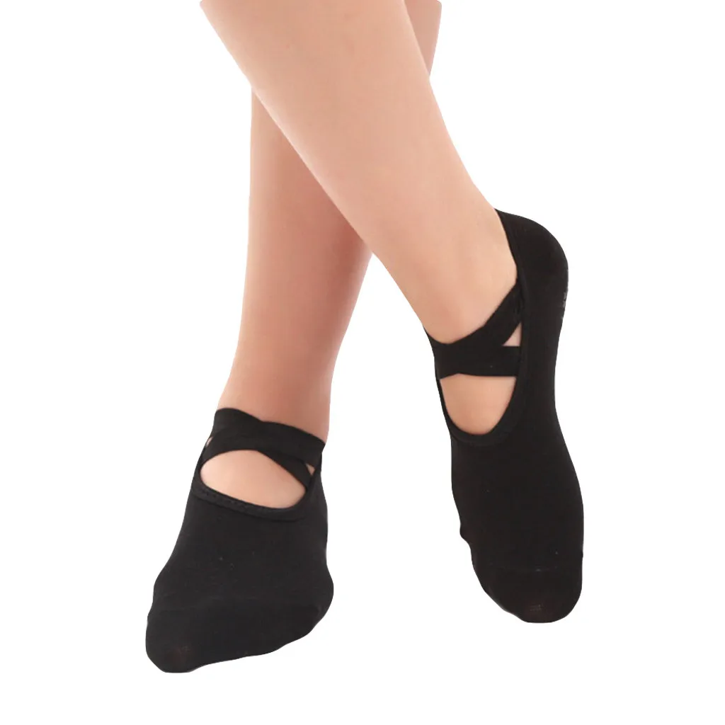 Женские противоскользящие носки хлопковые Оригинальные спортивные для занятий