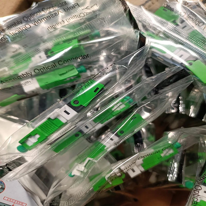 UNIKIT Бесплатная доставка FTTH ESC250D SC APC и UPC одномодовый волоконно оптический Быстрый