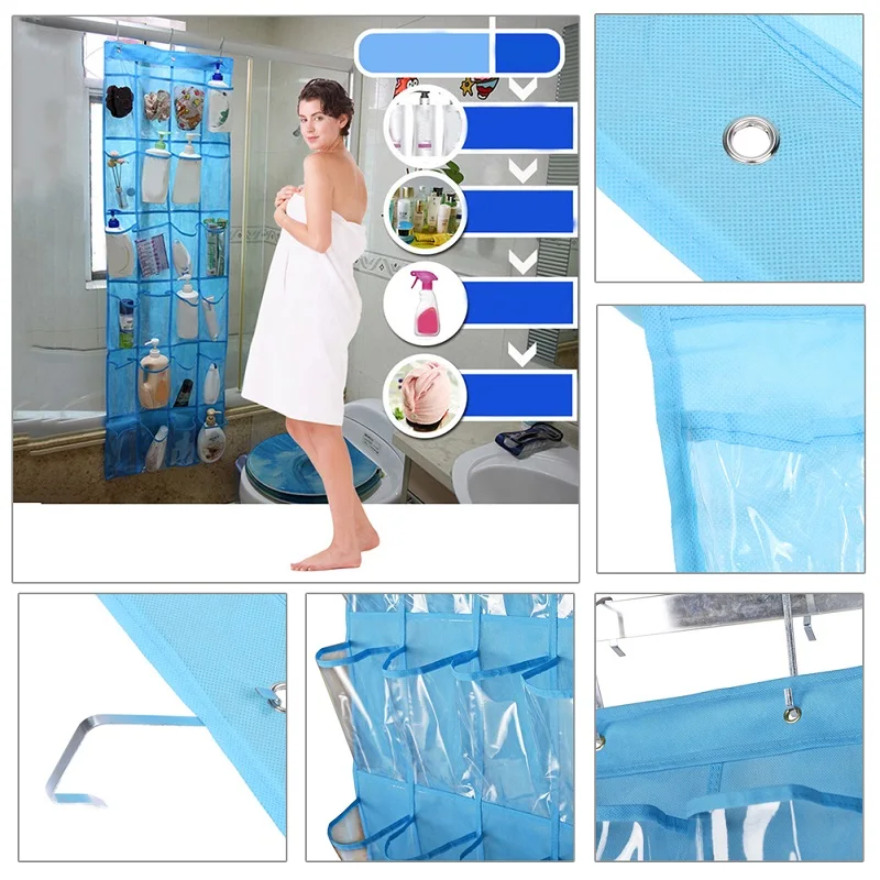 Подвесной органайзер для обуви с 24 карманами держатель сумка на заднюю крышку