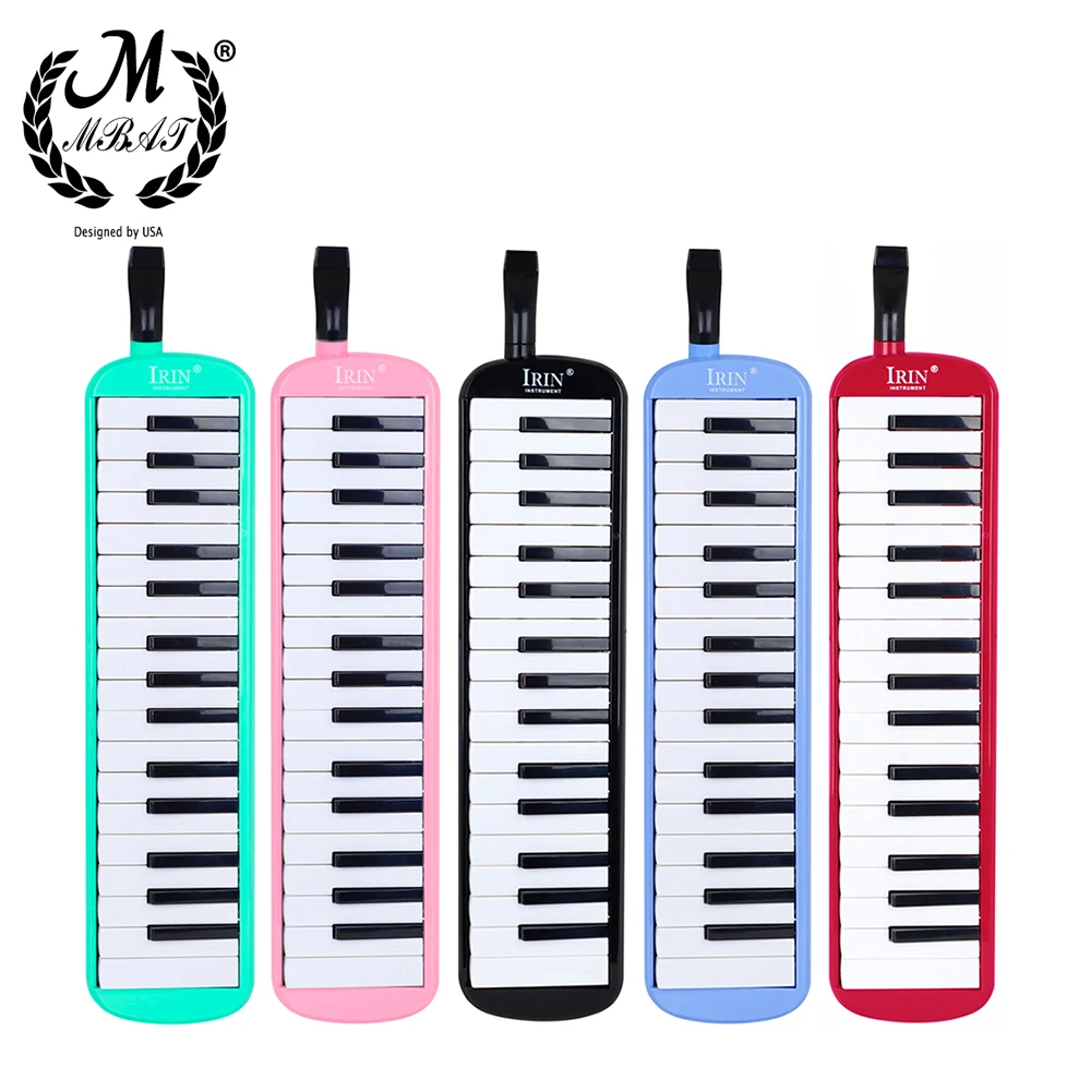 

M MBAT Quality 32-Key Portable Tone Piano Mouth Organ Harmonica Pianica Melodica Keyboard Instrument Baby Educational Toy Gift