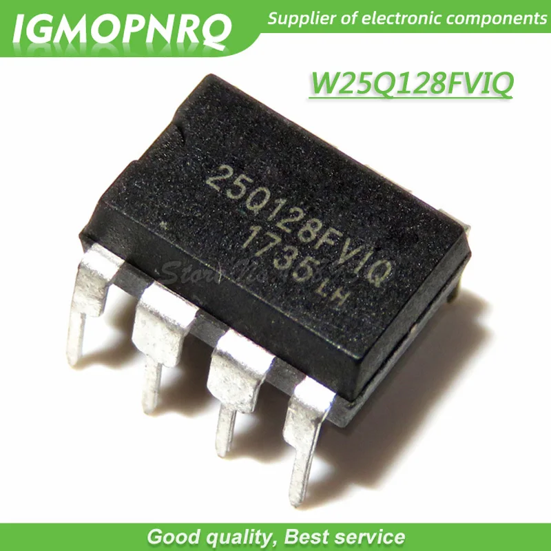 

2 шт./лот W25Q128FVIQ 25Q128FVIQ W25Q128 DIP8 новый оригинальный