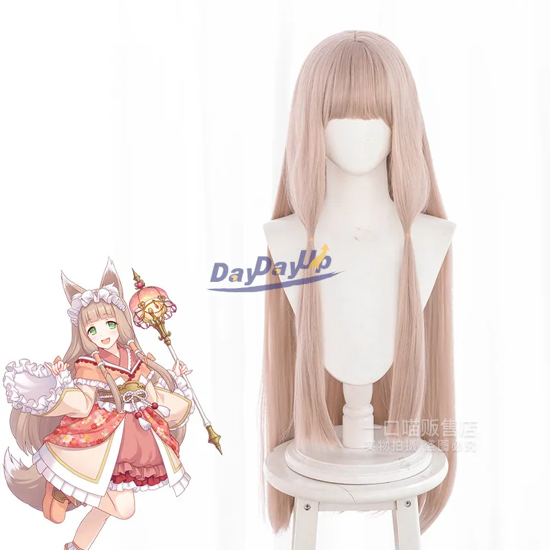Princess Connect! Re Dive Himemiya Maho Heat Resistant Synthetic Hair Party Carnival Halloween Cosplay Role Play + Free Wig Cap |