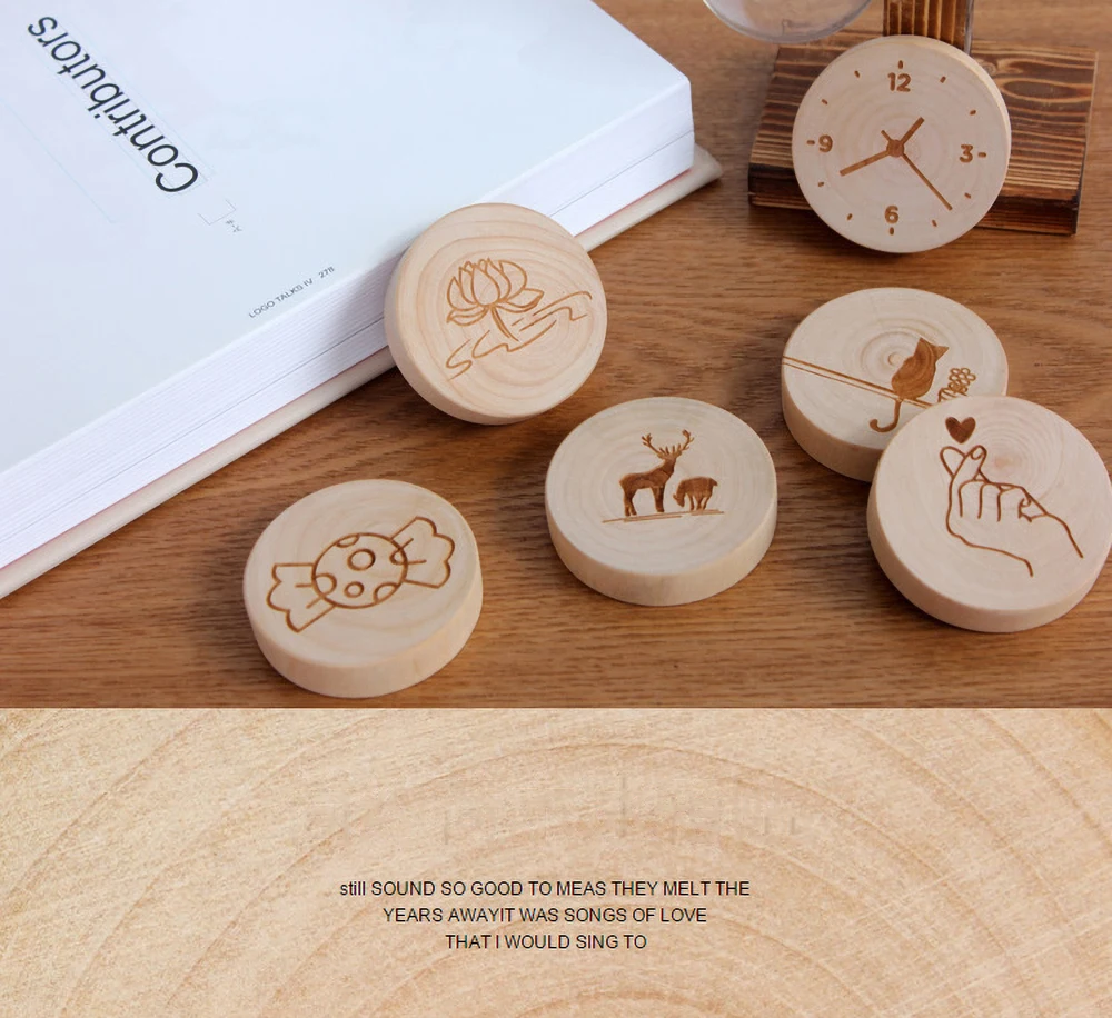 

10PCS Home Dog Flamingo Wooden Magnetic Bottle Opener Golf Birthday Gifts Father's Day