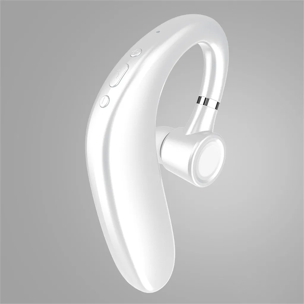 Беспроводные наушники V9 Bluetooth Handsfree для бизнеса, с регулировкой громкости, водонепроницаемые для спорта, совместимые с Samsung iPhone.