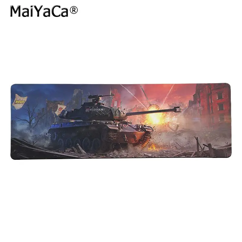 MaiYaCa высокое качество Мир танков DIY дизайн игровой с узором коврик для мыши