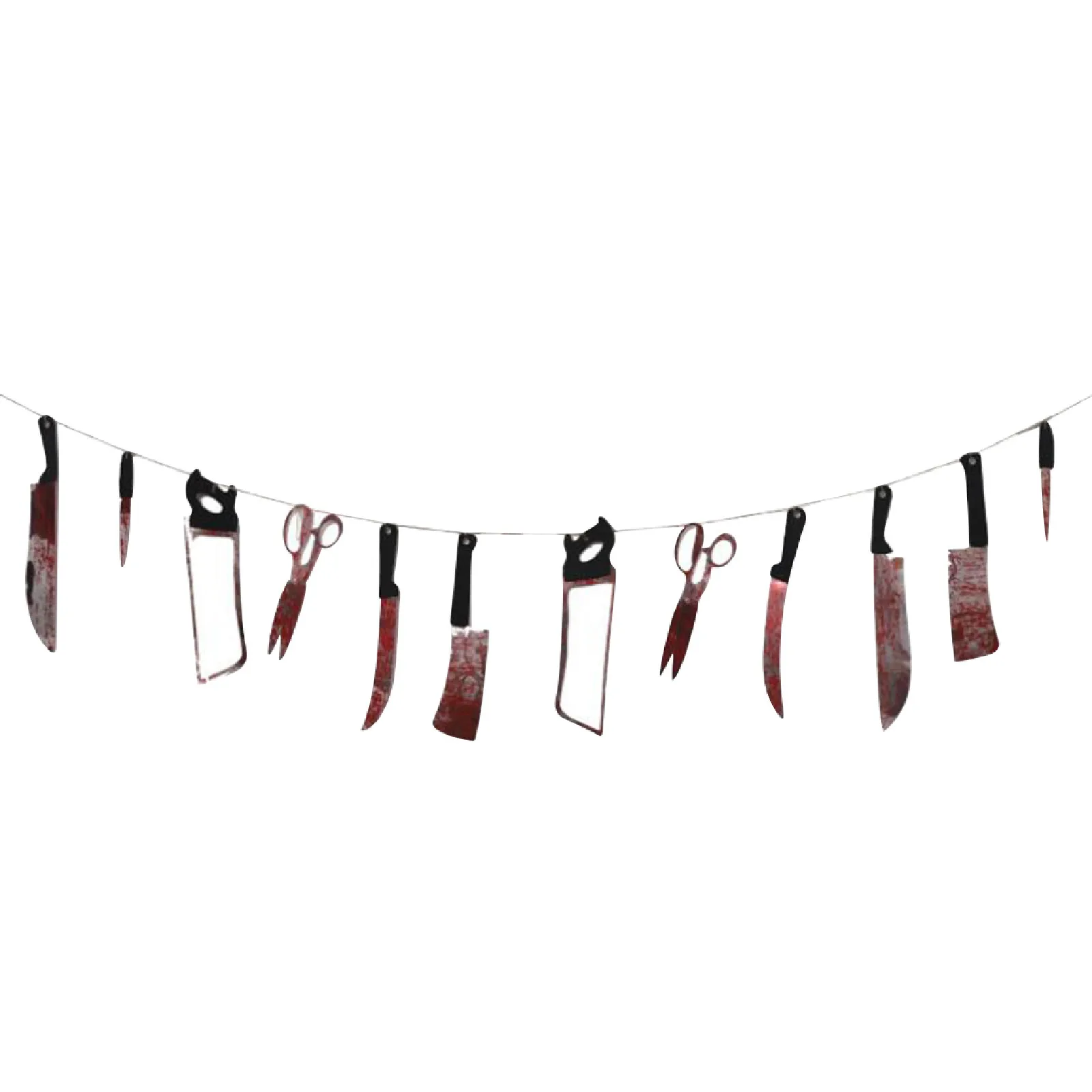 2 шт. Хэллоуин кровавый ужас подвеска страшный нож палец череп для вечеривечерние