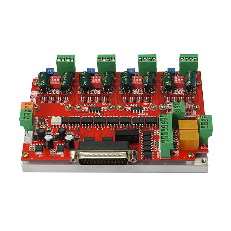 Шаговый двигатель с ЧПУ Nema23 Mach3 плата управления движением + драйвера шагового