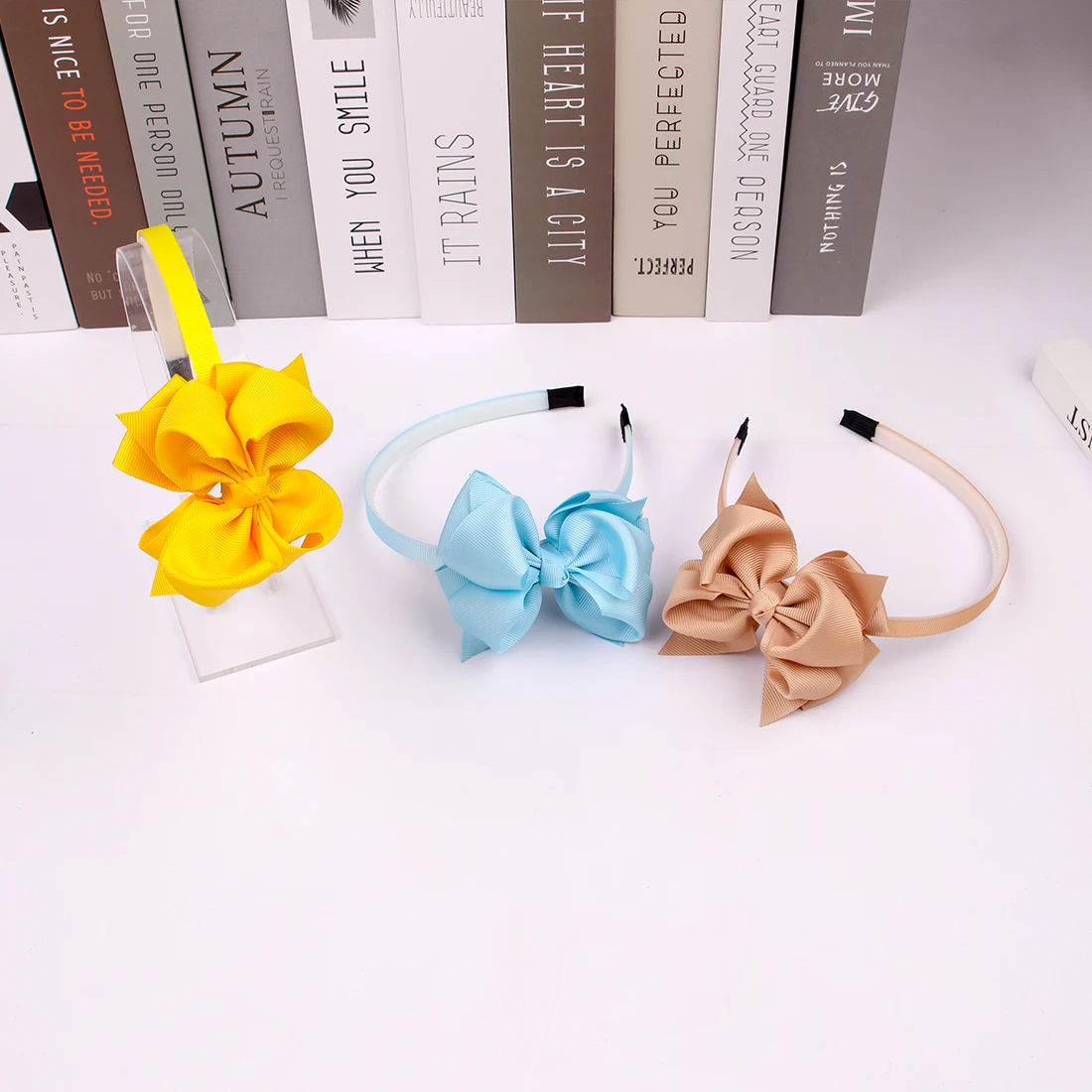 1 шт. ободки для девочек аксессуары волос блестящие банты обруч на голову 4 дюйма