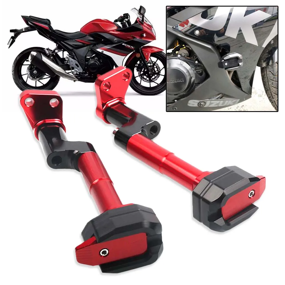 

For SUZUKI GSX250R GSX 250R DL250 GW250 CNC Motorcycle Falling Protection Frame Slider Fairing Guard Anti Crash Pad Protector