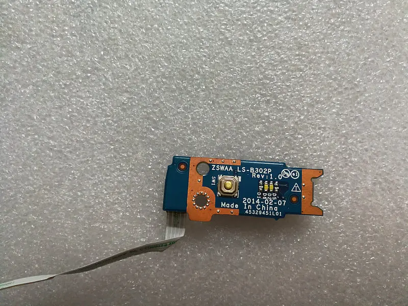 Оригинальная плата питания светодиодная кнопочная панель для Toshiba C55 B C55T B5109 LS