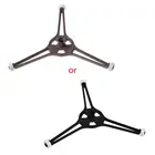 Треугольный лоток для микроволновой печи, детали для микроволновой печи, плоская стеклянная пластина 24,5 см