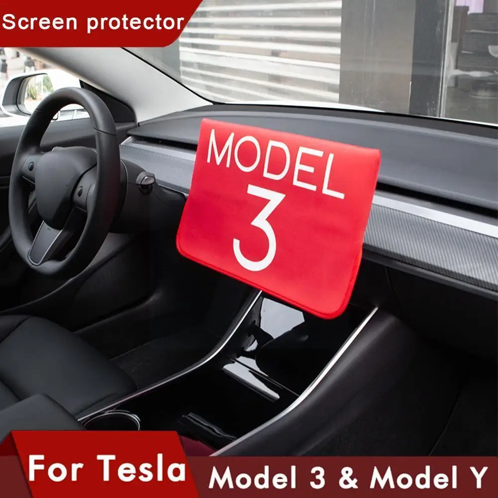 

Central Control Protective Cover Scratch And Dust Cover Model Cover Y 3 Model for Tesla Navigation Accessories D1H2