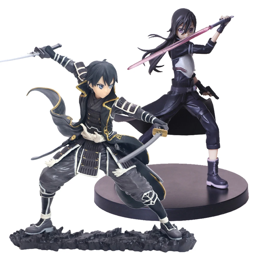 

Меч искусство онлайн GGO GOUKAI Kirito экшн-фигурка пистолет Gale Online Kirigaya Kazuto Аниме Фигурка САО черный рыцарь ПВХ Модель игрушка