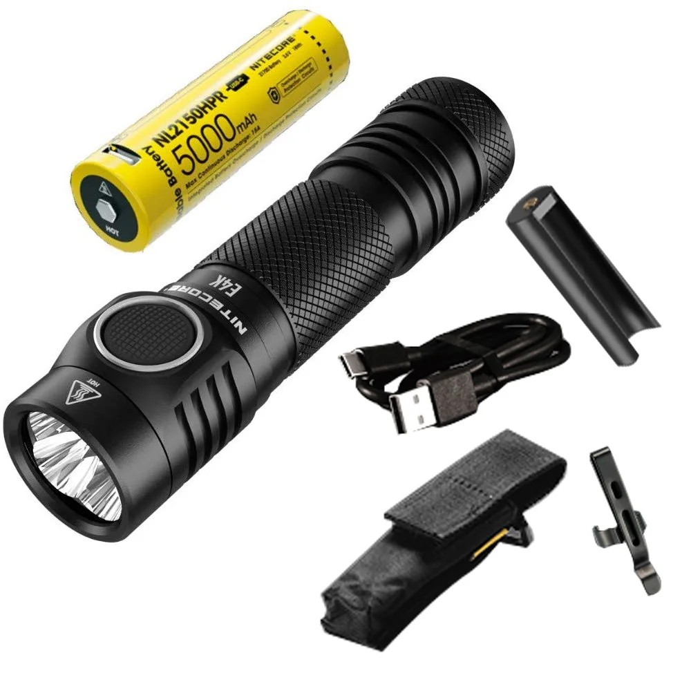 Светодиодный светильник NITECORE E4K 4 светодиода V6 белый макс. расстояние 4400 люмен 211 м