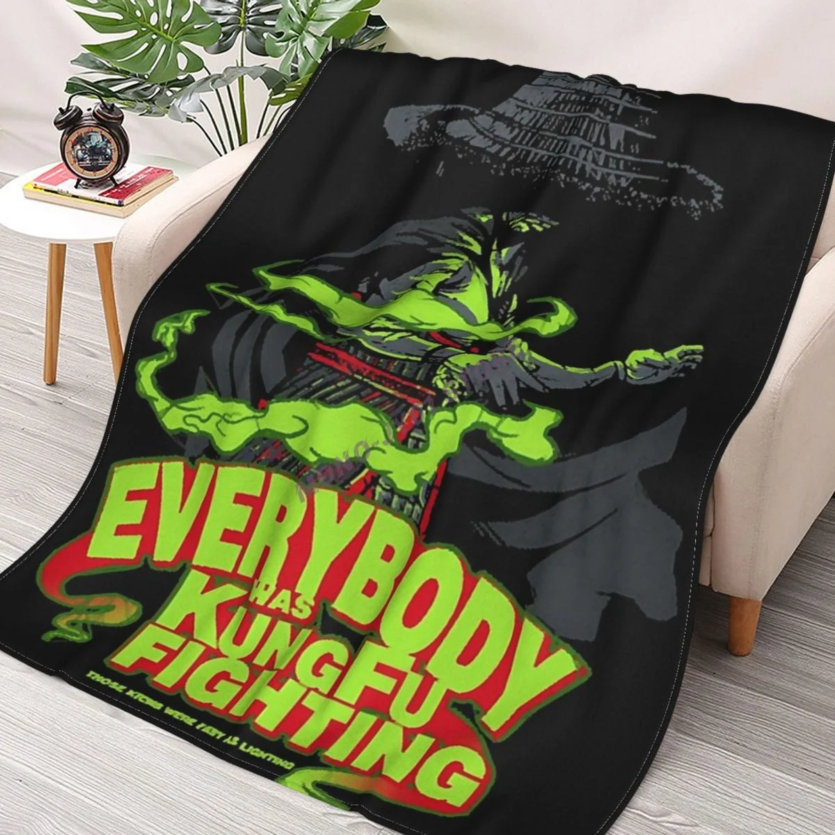 

A Little Bit Frightening Throw Blanket Sherpa Blanket cover Bedding soft Blankets