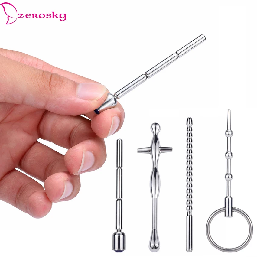 Уретральный из нержавеющей стали катетер секс игрушки уретральная мастурбация