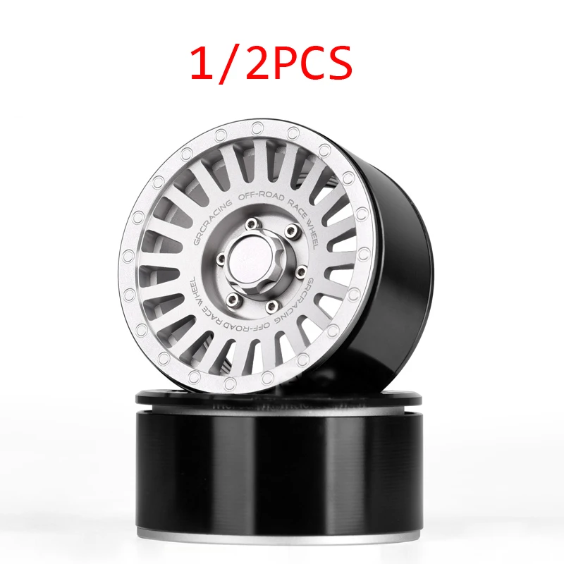 1/2 шт. металлическое колесо для радиоуправляемого автомобиля 1/10 дюйма 2 | Игрушки