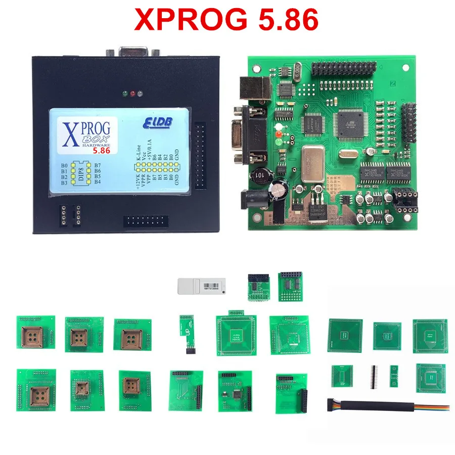 Флэш-ПРОГРАММАТОР XPROG V6.26 с новой разрешением V5.55 V5.74 V5.84 V6.12 | Автомобили и