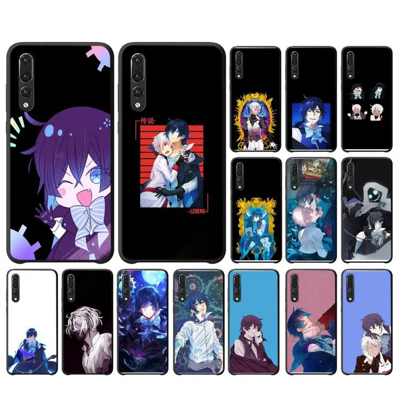 

YNDFCNB Anime The Case Study of Vanitas Phone Case For Huawei Y6 2018 Y7prime2019 funda Case for Y8p Y9 2019 Capa