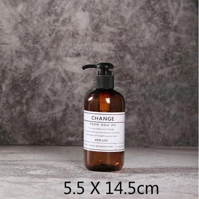 250ml Диспенсеры для мыла в бутылках шампунь гель для душа бутылка лосьона для рук прессованные пластиковые бутылки для ванной Аксессуары mx12131445 - Цвет: 250ml