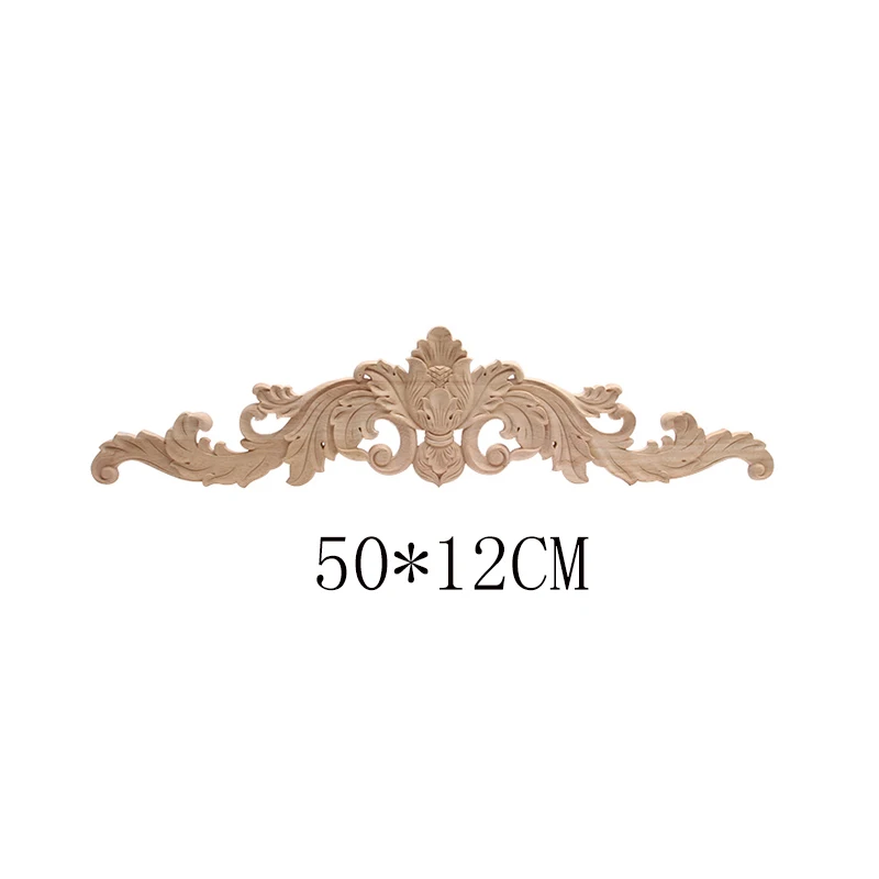 NEW Wood Decal European Solid Long Flower Factory Wholesale and Retail Dongyang Carving Home Decor Carved Wooden | Дом и сад