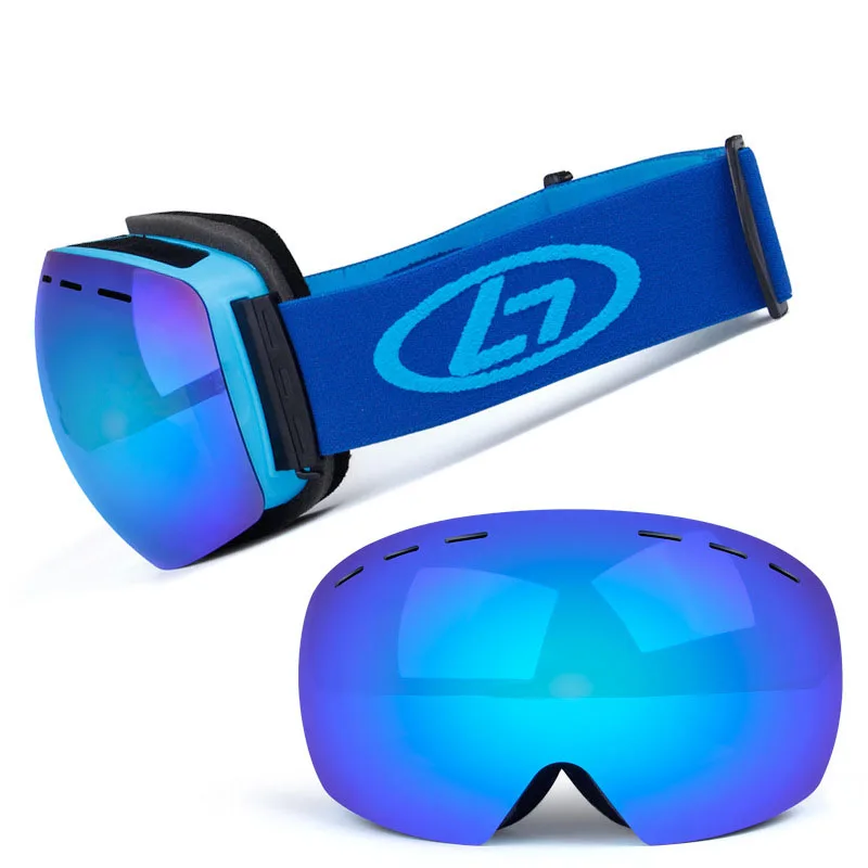 

Противотуманные сферические лыжные очки UV400 для мужчин и женщин, очки для сноуборда, катания на лыжах, сноуборде
