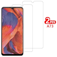 screen protector tempered glass for oppo a73 5g case cover on oppoa73 a 73 73a 6 5 6 44 protective phone coque bag 360 opp opo