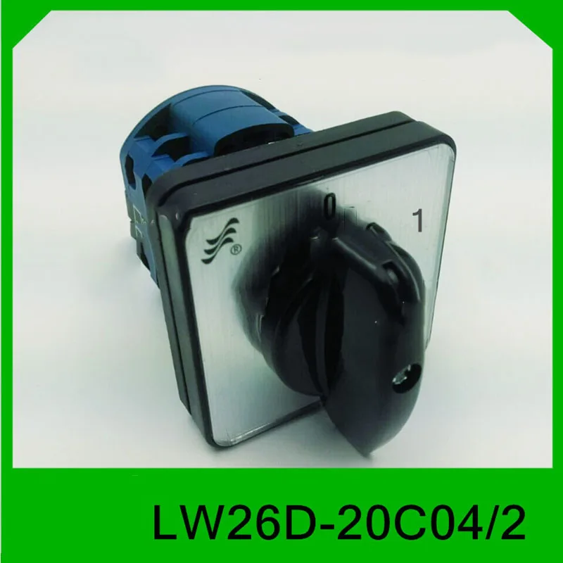 

1PC New Conversion Switch LW26-20C04/2 Combination Switch 20A Control Switch 3 Gears Cam Conversion Switch